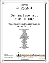 On the Beautiful Blue Danube Concert Band sheet music cover